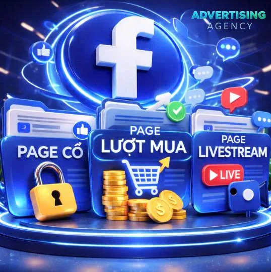 Fanpage - Page cổ - Page lượt mua - Page Livestream