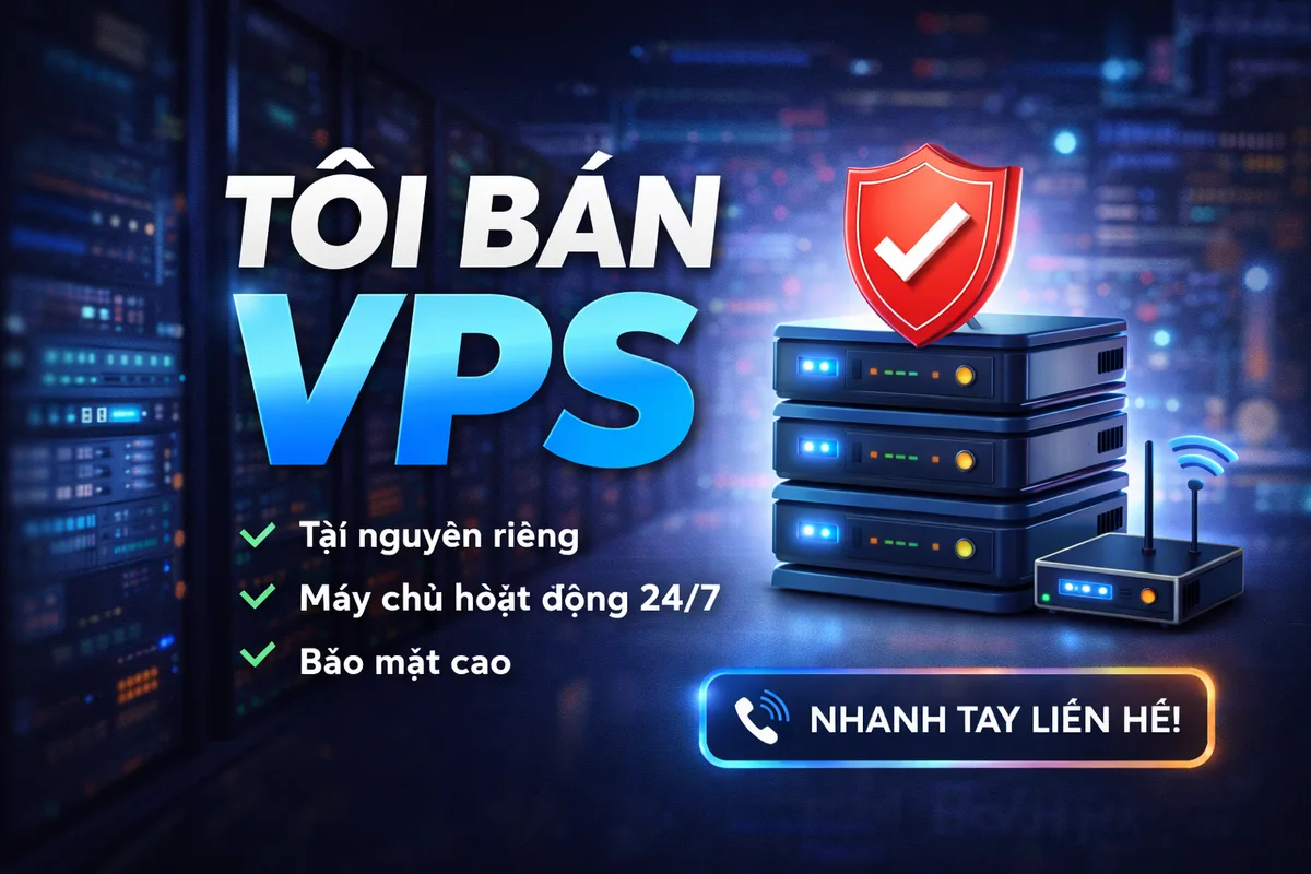 VPS VIỆT NAM BẢO HÀNH FULL 1 THÁNG - gia hạn được