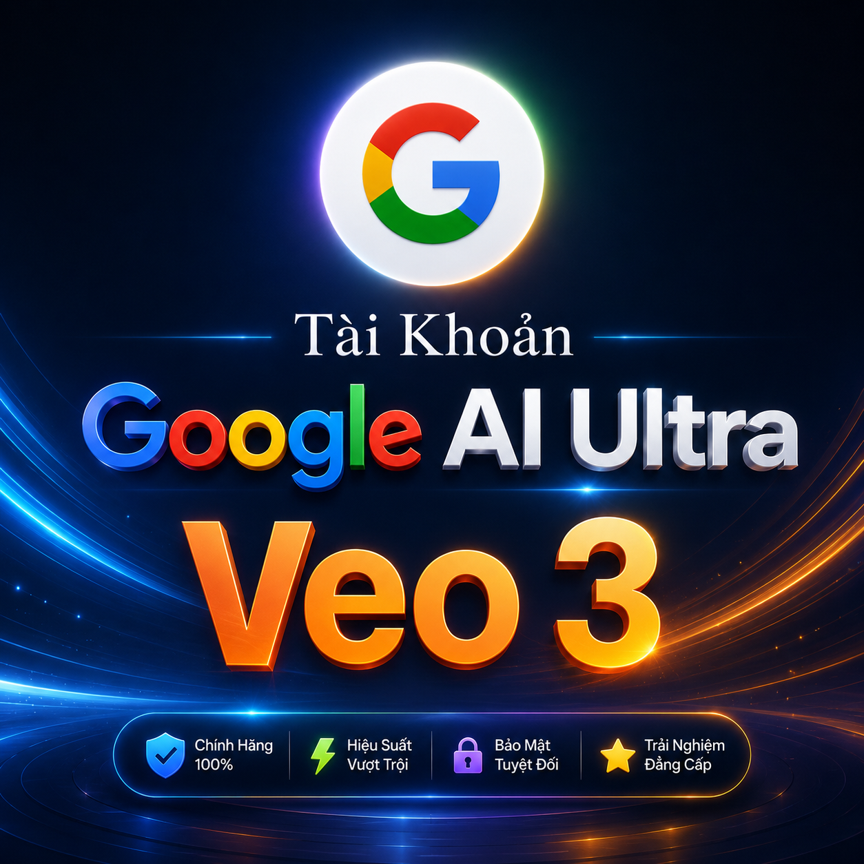 Tài khoản veo 3 ultra 25000 credit 1 tháng tạo video không giới  hạn